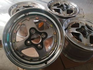 LLANTAS DESMONTABLES 13 4X100 MAGNESIO ULTRALIGERA