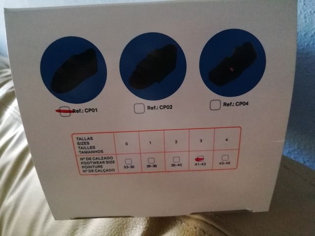 Deportiva para llevar con escayola