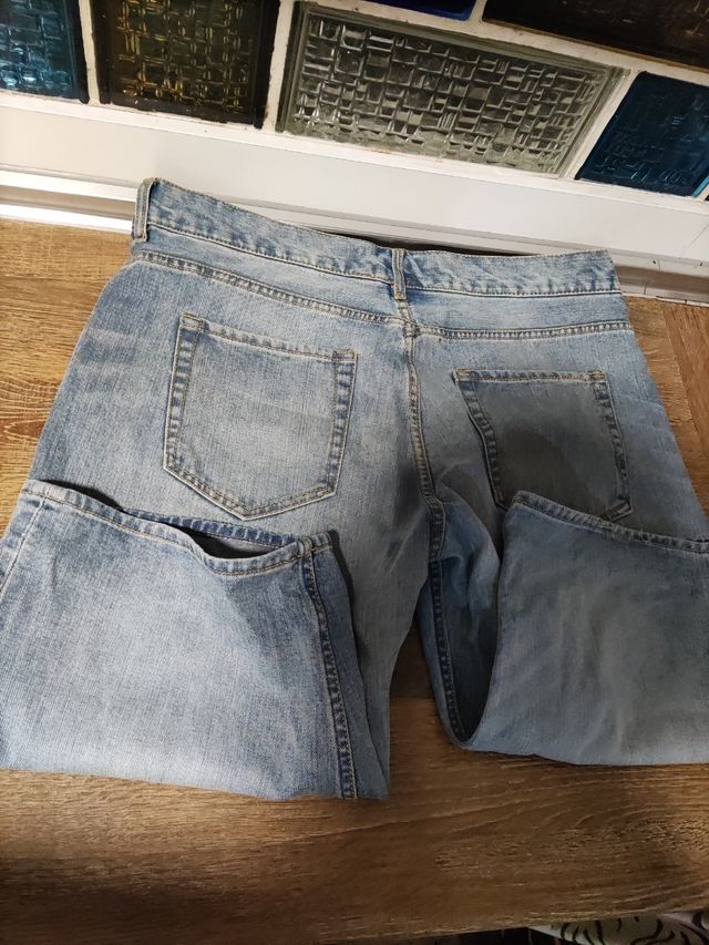 pantalón corto vaquero hombre talla 38