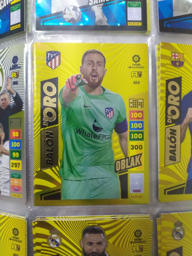 Adrenalyn 2022 23. Oblak Balón de Oro
