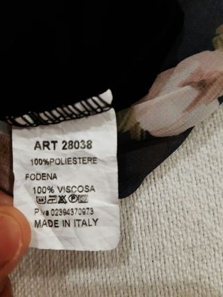 Falda plisada y tobillera. Talla unica
