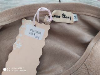 Vestido antelina SIN ESTRENAR