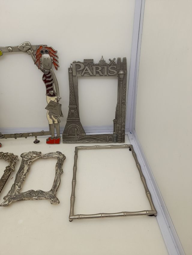 Lote de marcos de fotos