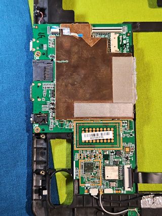 LCD pantalla de recambio tablet BQ Livingstone 3n