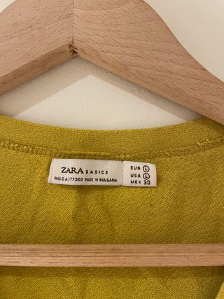 Croptop tirantes amarilla mujer