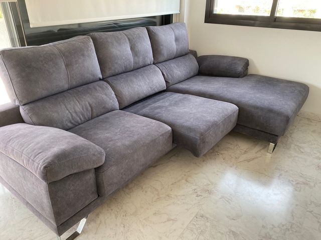 Sofa 2 plazas + cheslong