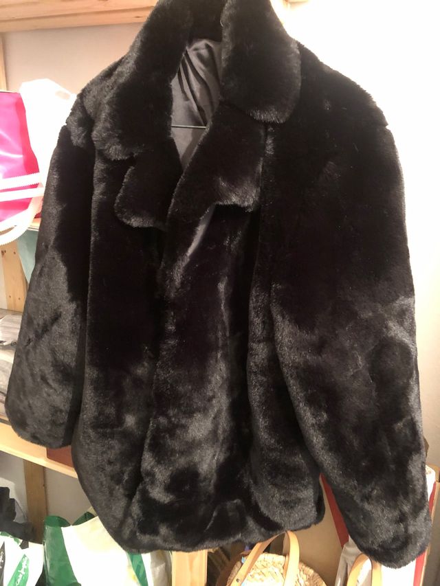 Abrigo de pelo muy suave