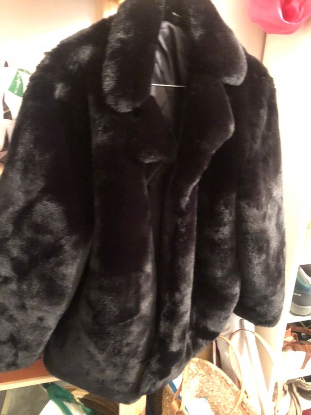 Abrigo de pelo muy suave