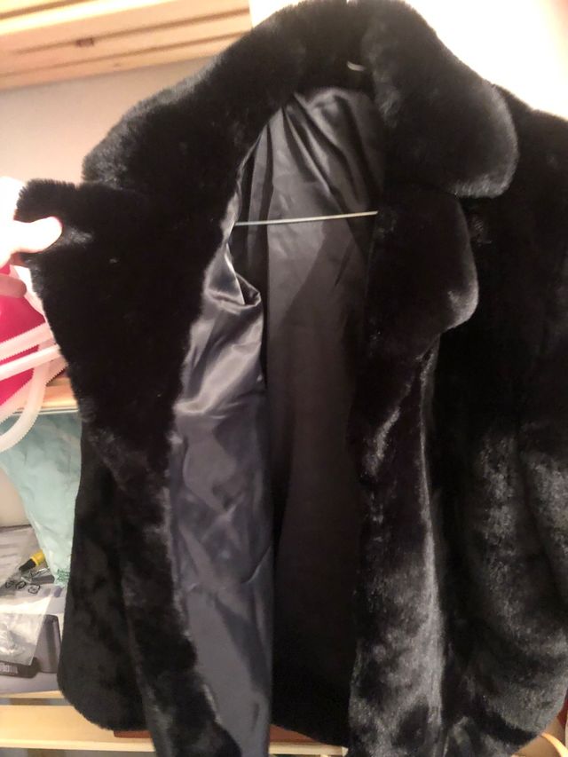 Abrigo de pelo muy suave