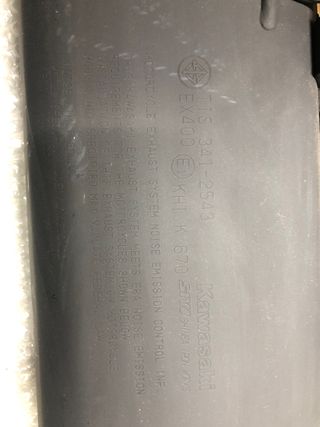 Escape Kawasaki Ninja 400