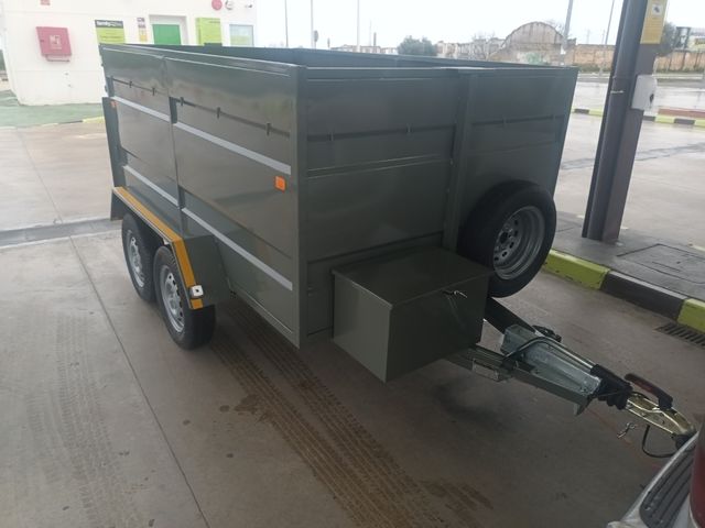 REMOLQUES, 1 EJE, 2 EJES, PLATAFORMA ,QUAD.CERRADO