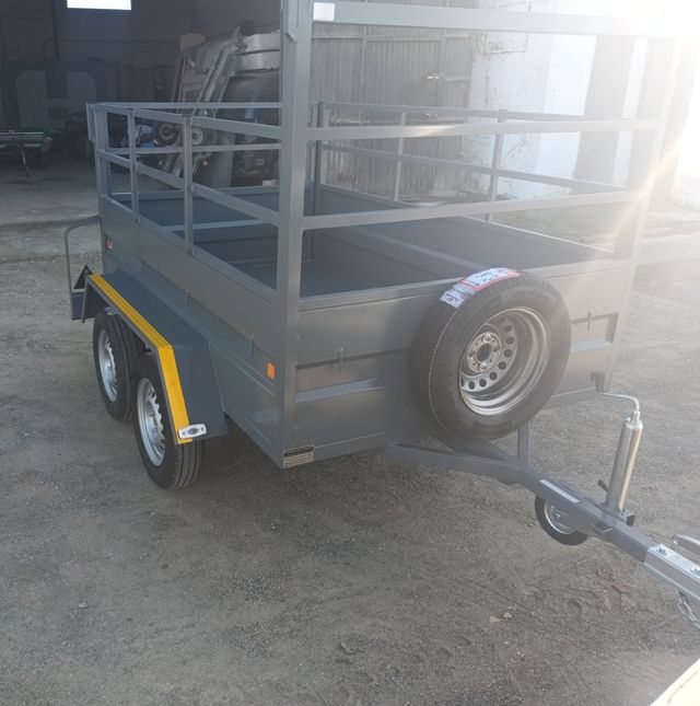 REMOLQUES, 1 EJE, 2 EJES, PLATAFORMA ,QUAD.CERRADO