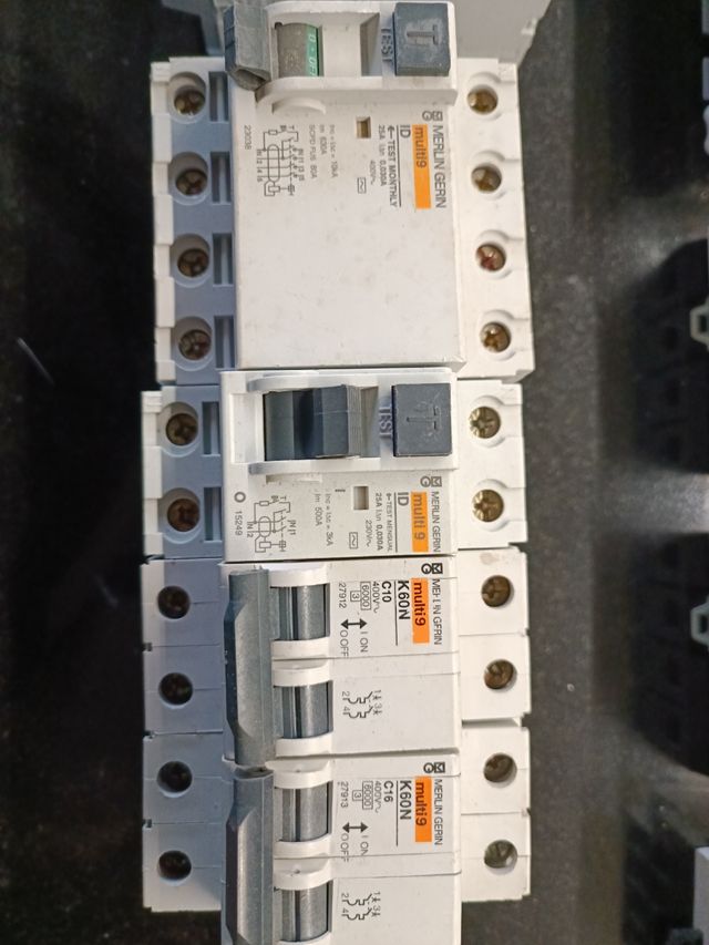 magnétotermico y dif. monofásico y trifásicos