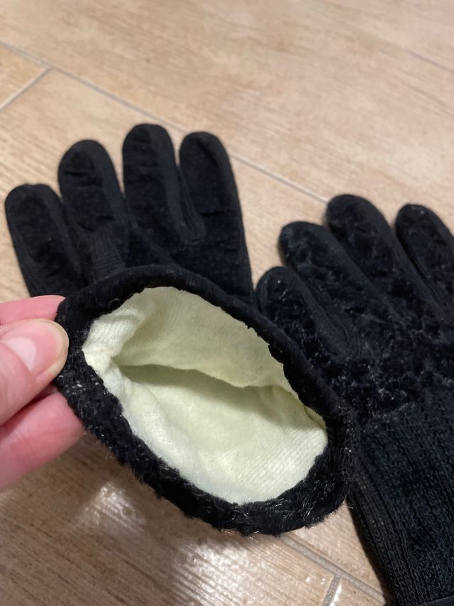 Guantes negros