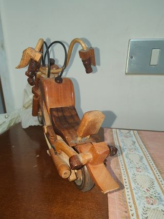 #motocicletta #legno
