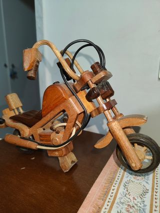 #motocicletta #legno