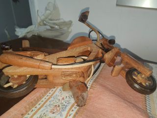 #motocicletta #legno