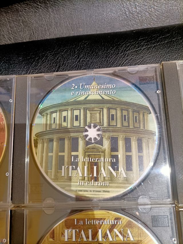 La letteratura italiana in CD ROM
