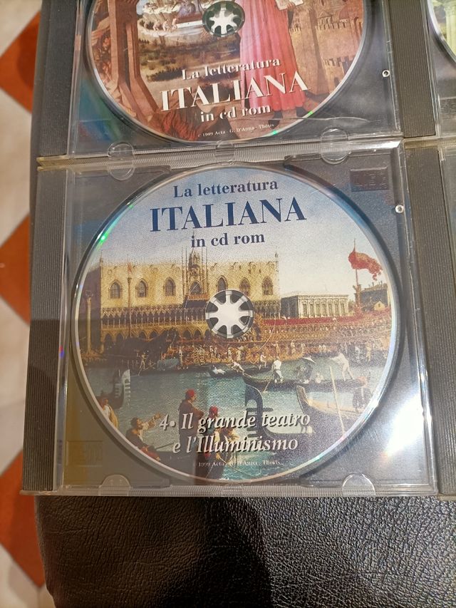 La letteratura italiana in CD ROM