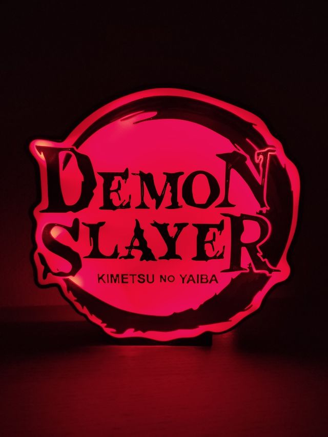 DEMON SLAYER LUMINOSO