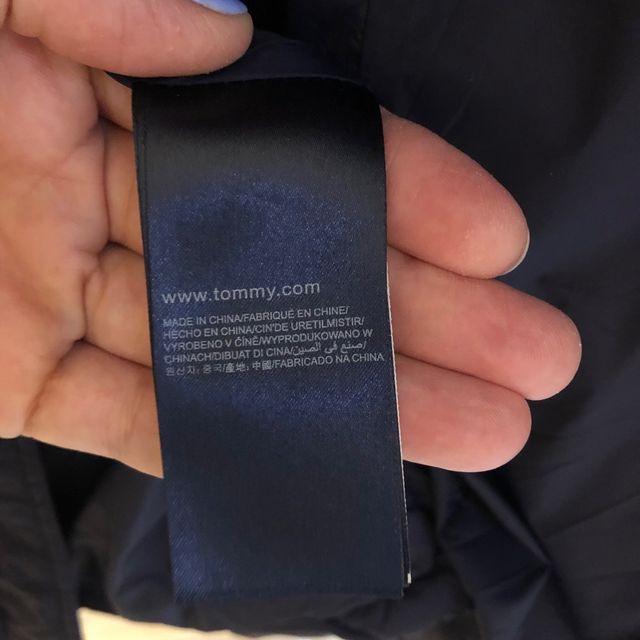 PLUMÍFERO MUJER TOMMY HILFIGER XL AZUL