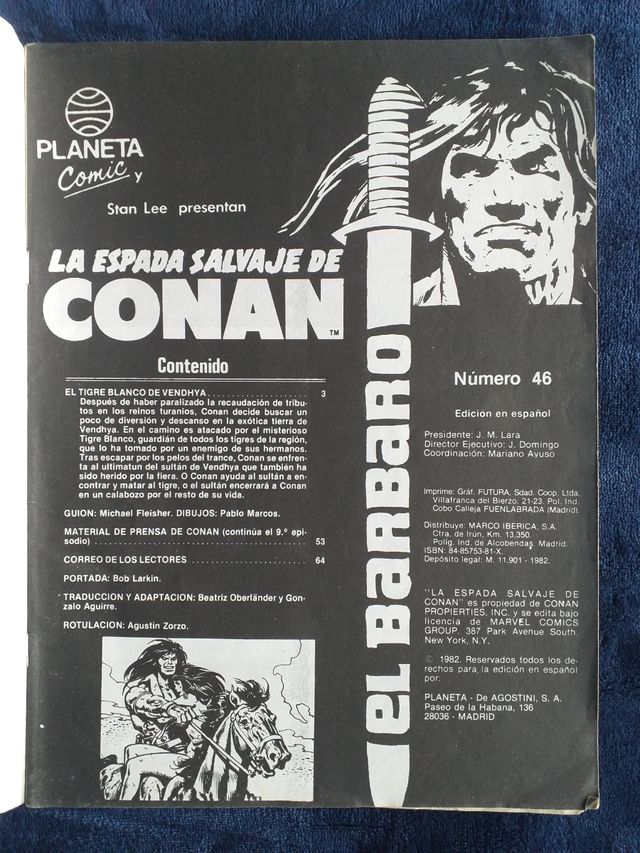 MC La espada salvaje de Conan 46
