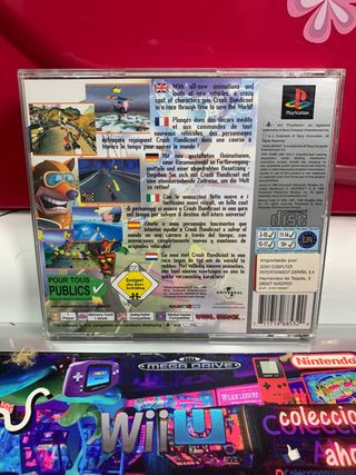 playstation 🇪🇸CRASH BANDICOOT WARPED completo