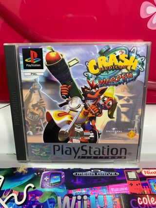 playstation 🇪🇸CRASH BANDICOOT WARPED completo