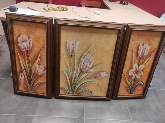 Tríptico Tulipanes