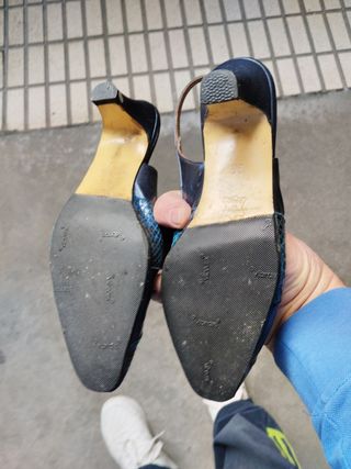 Zapatos azules