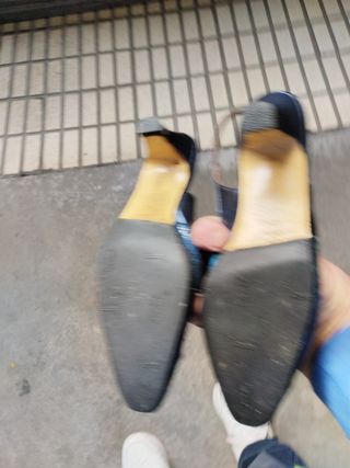 Zapatos azules