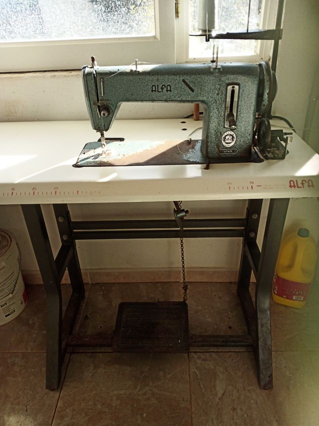 maquina de coser plana