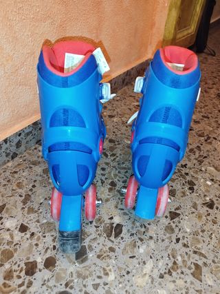 patines iniciación con protecciónes