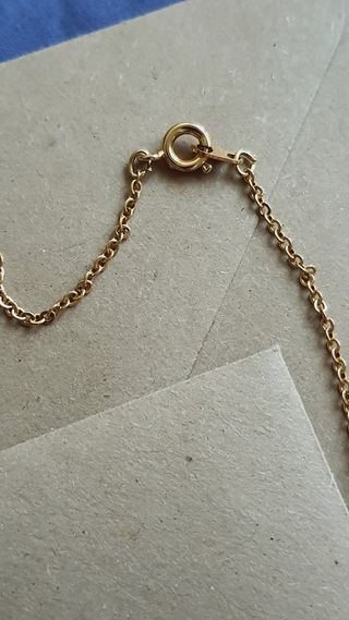 Colgante + Cadena dorados