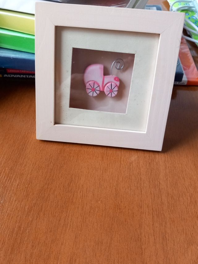 Pequeño cuadro , para decoración de habitación beb