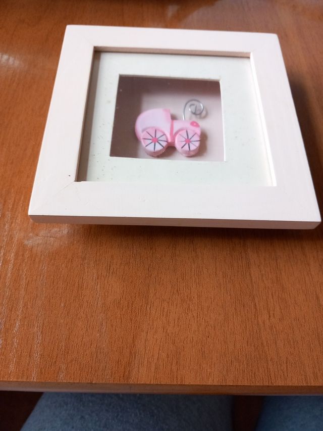 Pequeño cuadro , para decoración de habitación beb