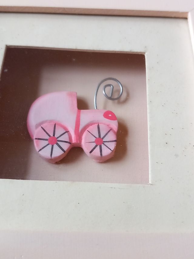 Pequeño cuadro , para decoración de habitación beb