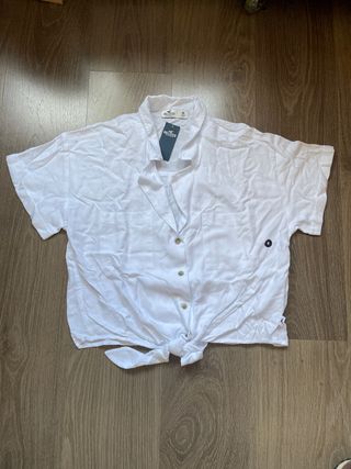 Hollister - Camisa blanca T. M