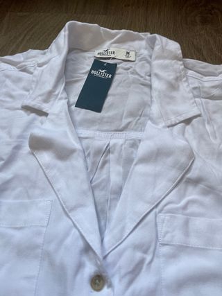 Hollister - Camisa blanca T. M