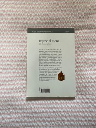 Libro: "Bajarse al moro"