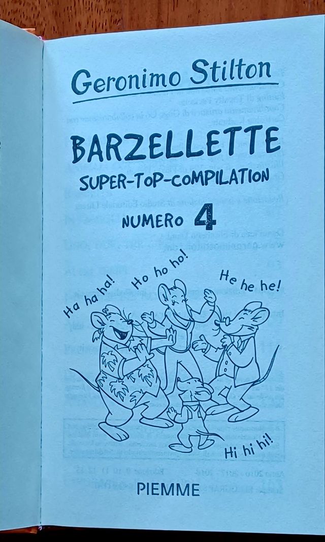 Libro - Barzellette - Geronimo Stilton