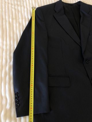 Traje chaqueta raya diplomática - Pierre Cardin