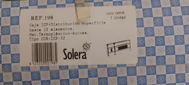 Caja solera 198