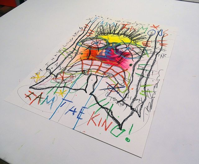 Dipinto intitolato» I'm Famous!!!!»