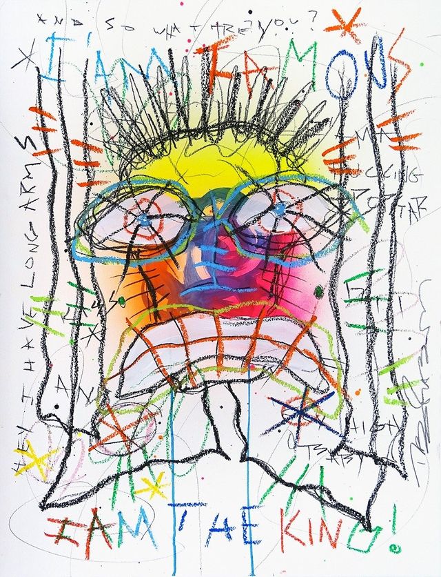 Dipinto intitolato» I'm Famous!!!!»