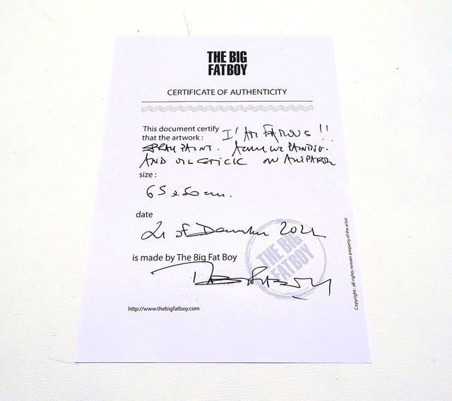 Dipinto intitolato» I'm Famous!!!!»