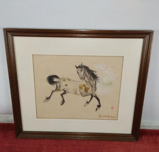 ACQUERELLO SU CARTA di Gerard D'Alton Henderson