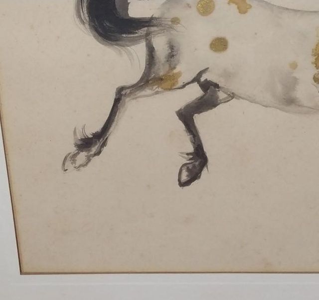 ACQUERELLO SU CARTA di Gerard D'Alton Henderson