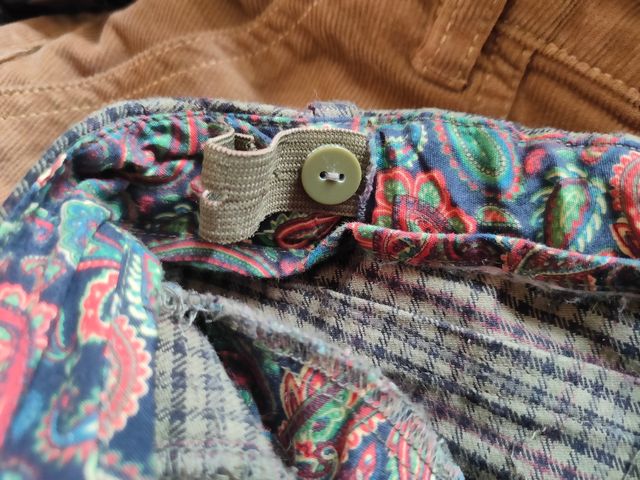 Pantalón de cuadros verde