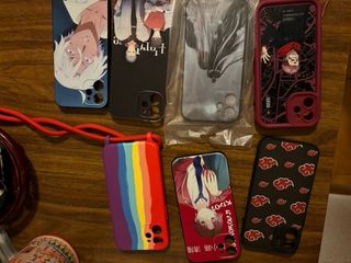 Funda movil iphone 12 mini anime